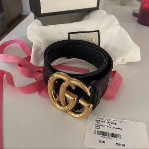 SOLD Authentic Gucci Belt size 80